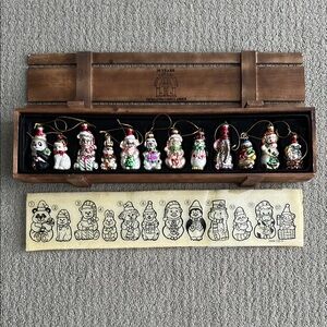 2004 Thomas Pacconi Holiday Ornament Box